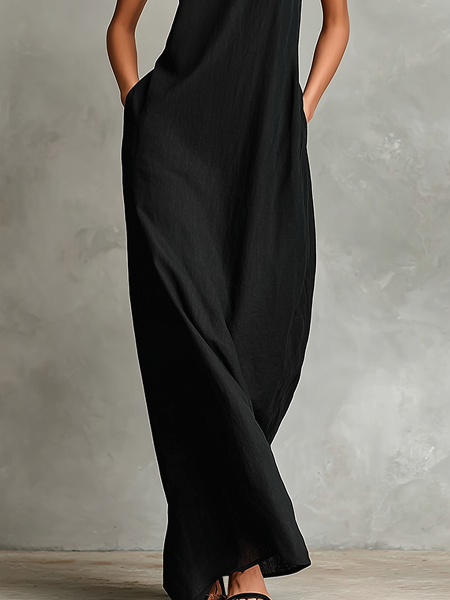 Carys Minimalist Maxi Dress