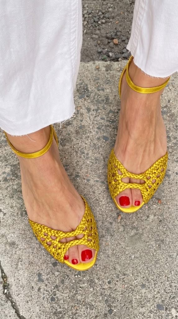 Dora | Refined Woven Sandals