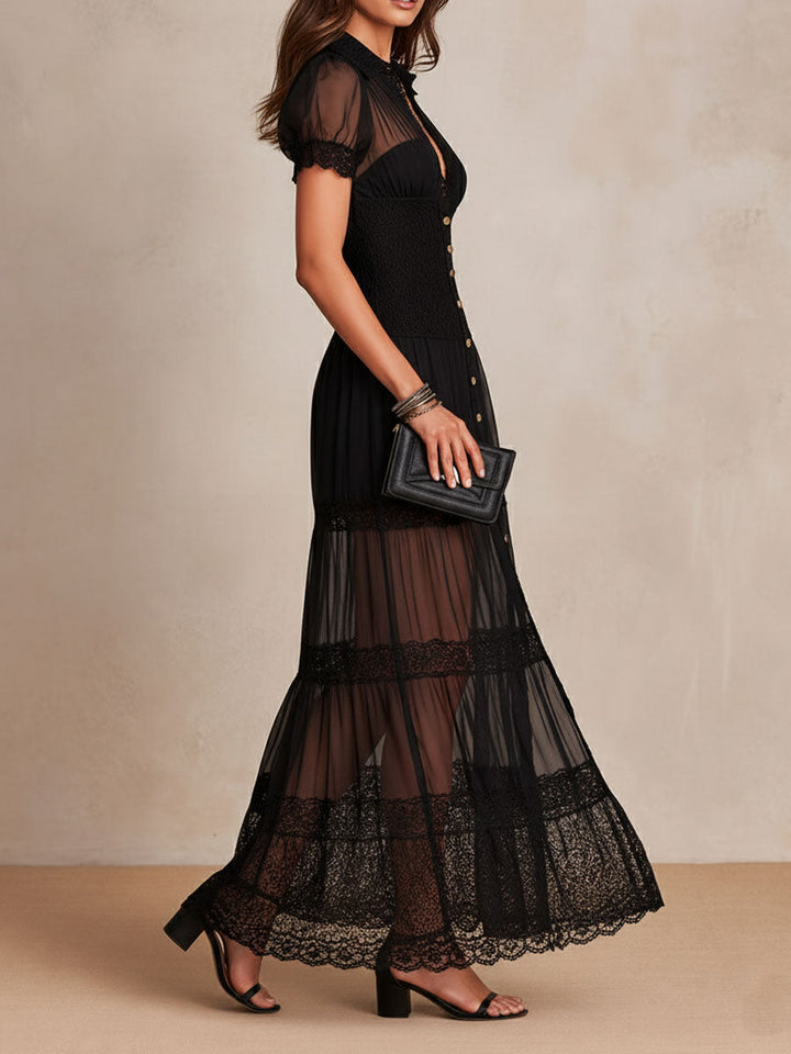 Gillian Boho Maxi Dress detail 3