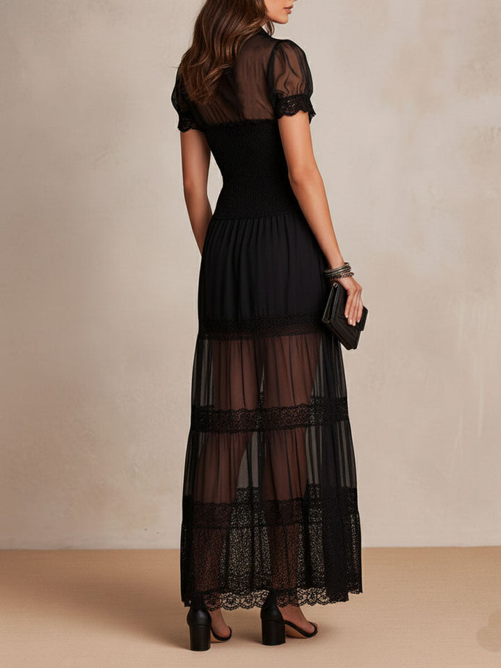 Gillian Boho Maxi Dress detail 4