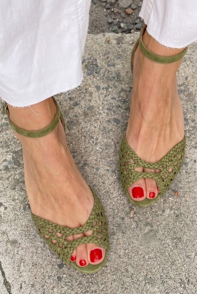 Dora | Refined Woven Sandals