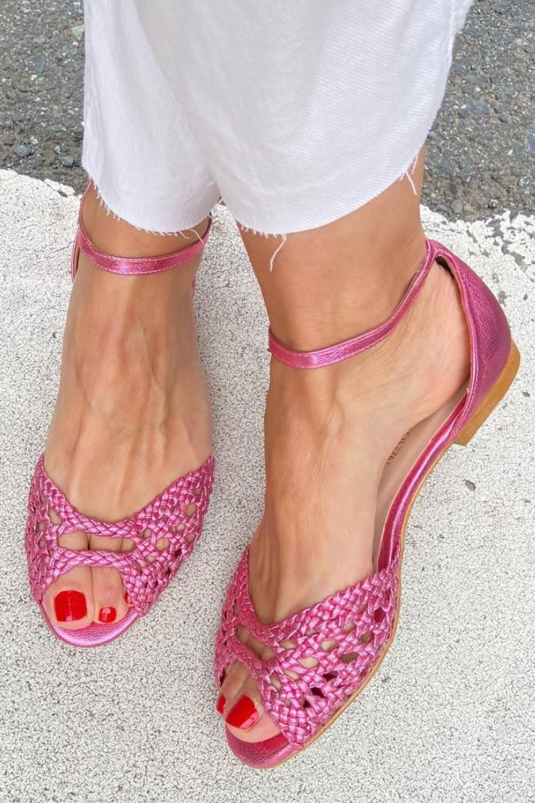 Dora | Refined Woven Sandals
