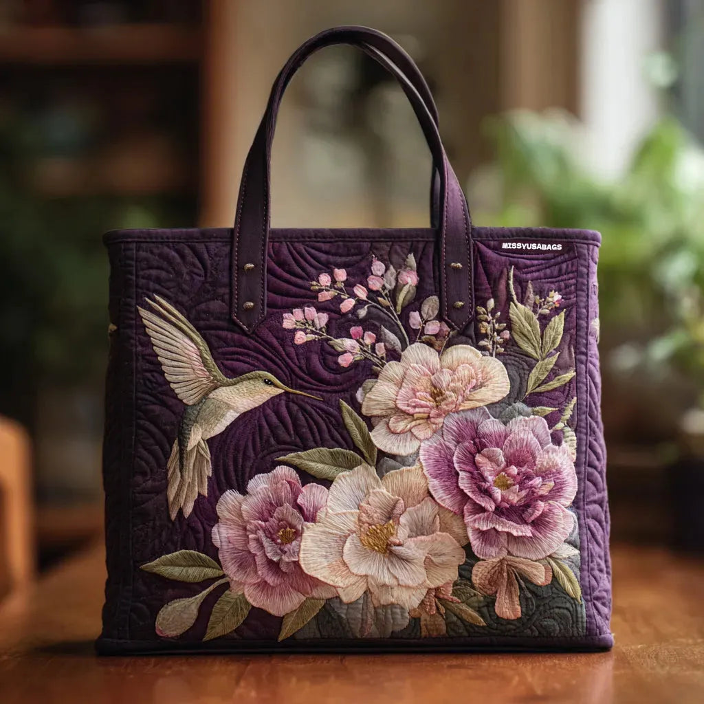 Hummingbirds and Orchids - Front