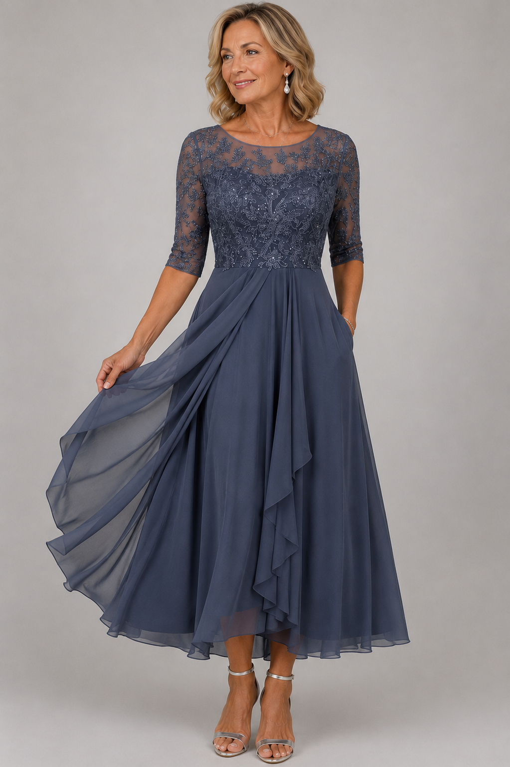 Sandra™ | Elegant Lace Dress