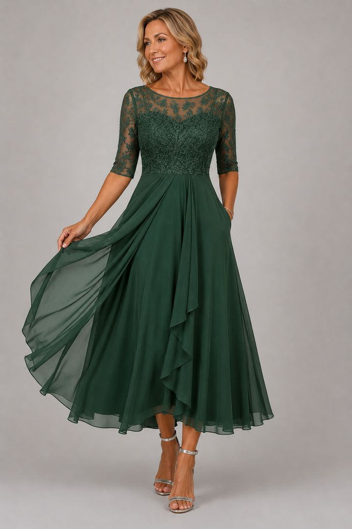 Sandra™ | Elegant Lace Dress