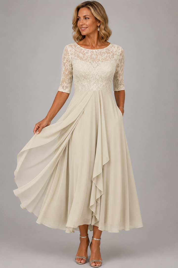Sandra™ | Elegant Lace Dress