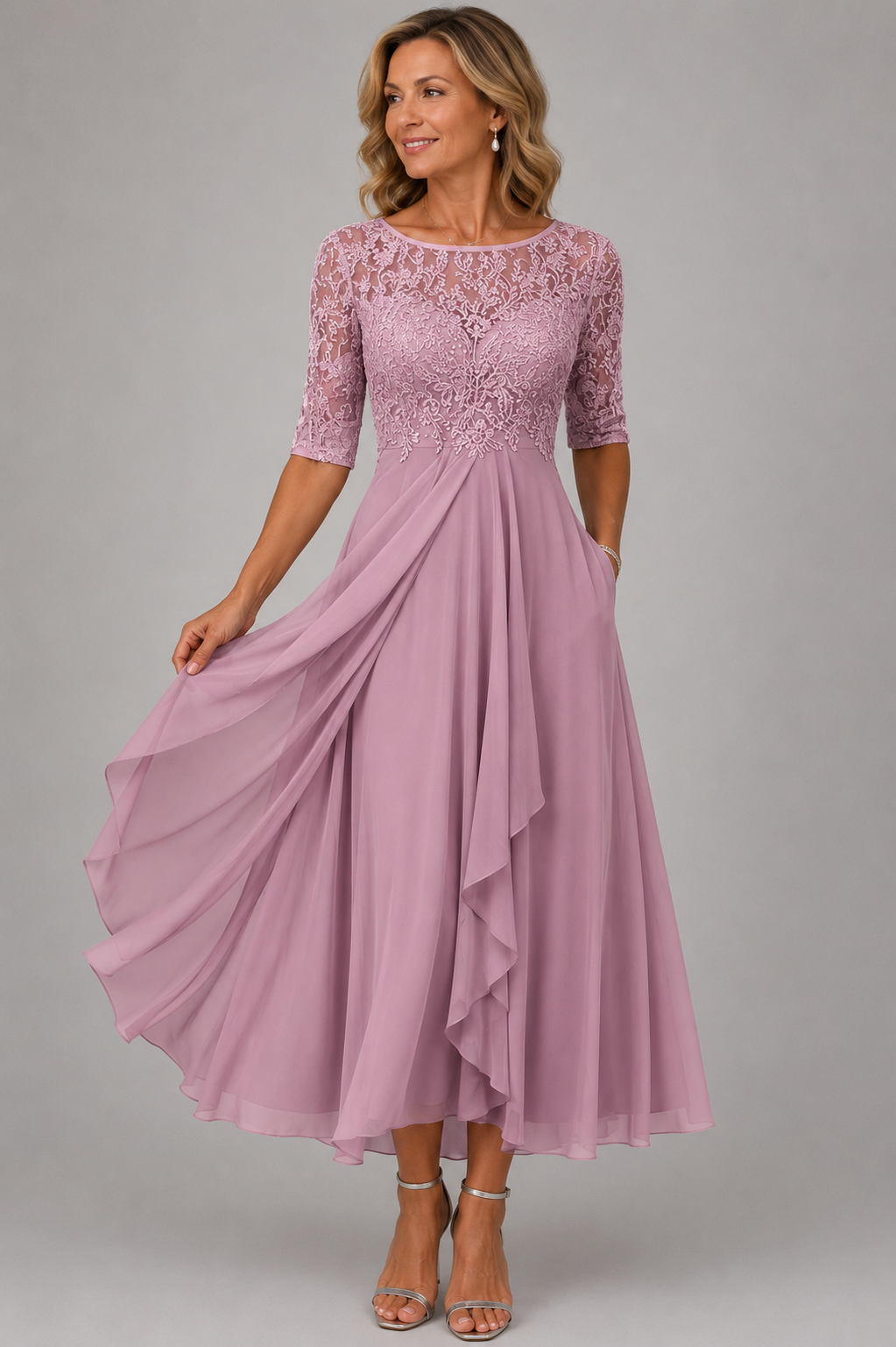 Sandra™ | Elegant Lace Dress