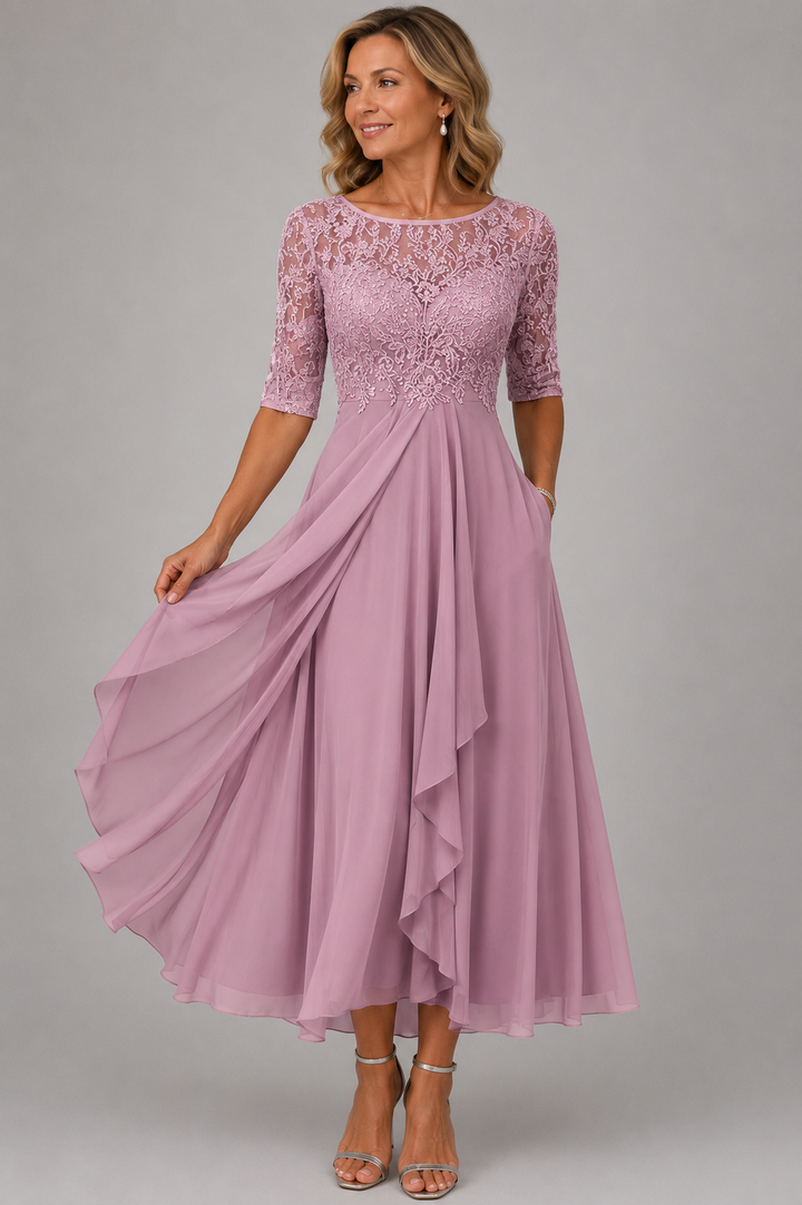 Sandra™ | Elegant Lace Dress