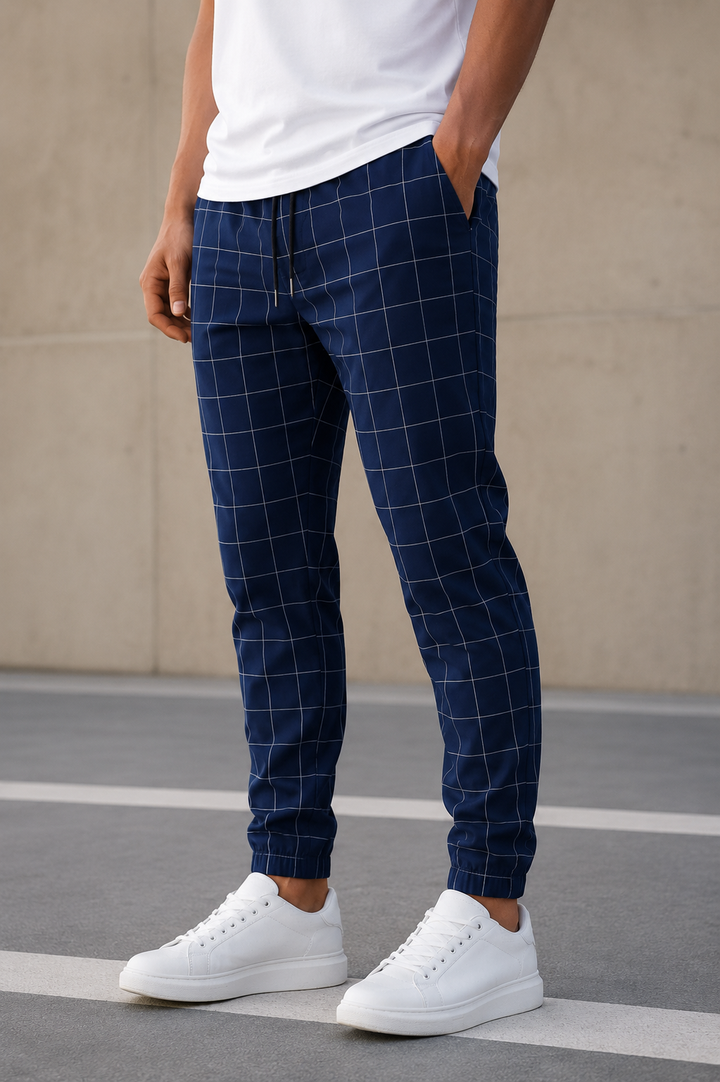 Maxim | Checkered Jogger Pants
