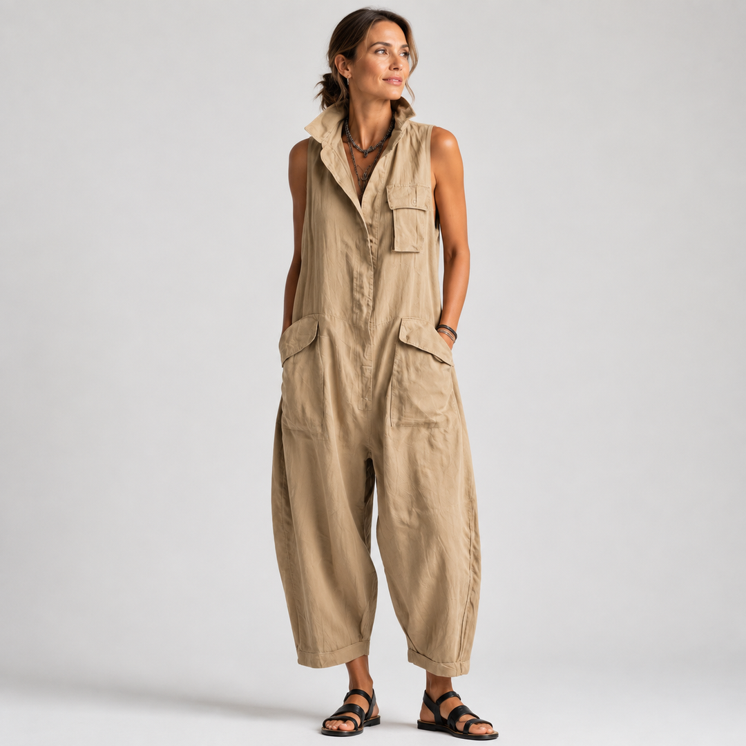 Gianna | Sleeveless Jumpsuit