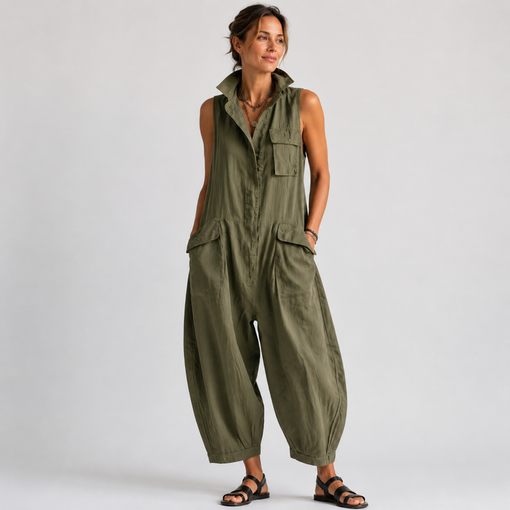 Gianna | Sleeveless Jumpsuit