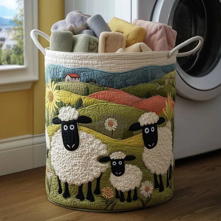 Talia Handcrafted Storage Basket - Summer Pasture
