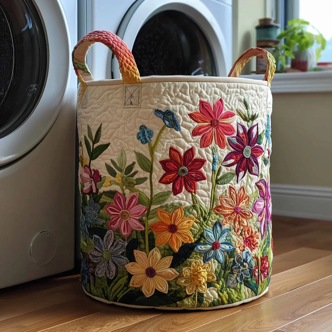 Talia Handcrafted Storage Basket - Blossom Sea