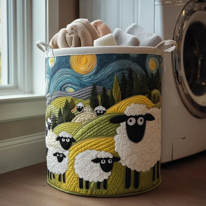 Talia Handcrafted Storage Basket - Starry Night