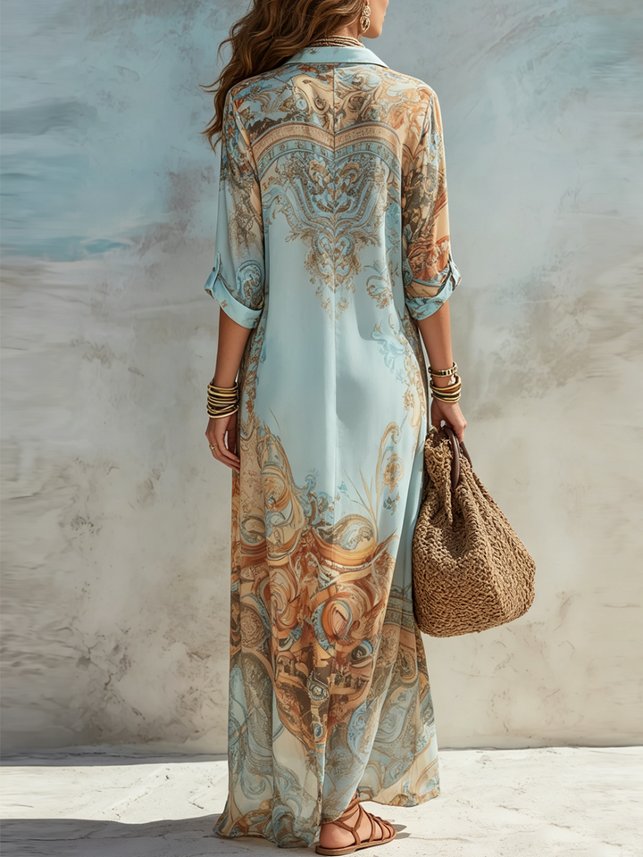 Cleo Kaftan Dress detail 3