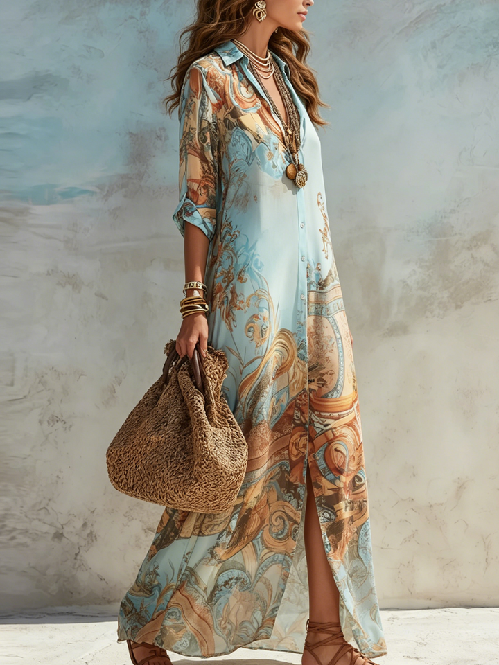 Cleo Kaftan Dress detail 2