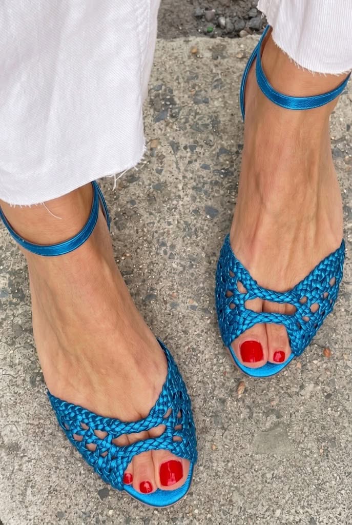 Dora | Refined Woven Sandals