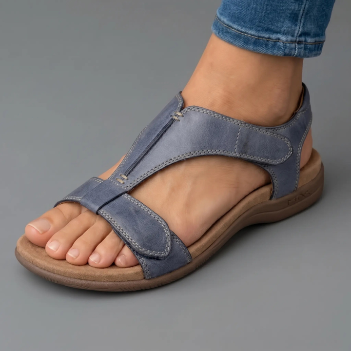 Liora Ergonomic Orthopedic Sandals - Blue