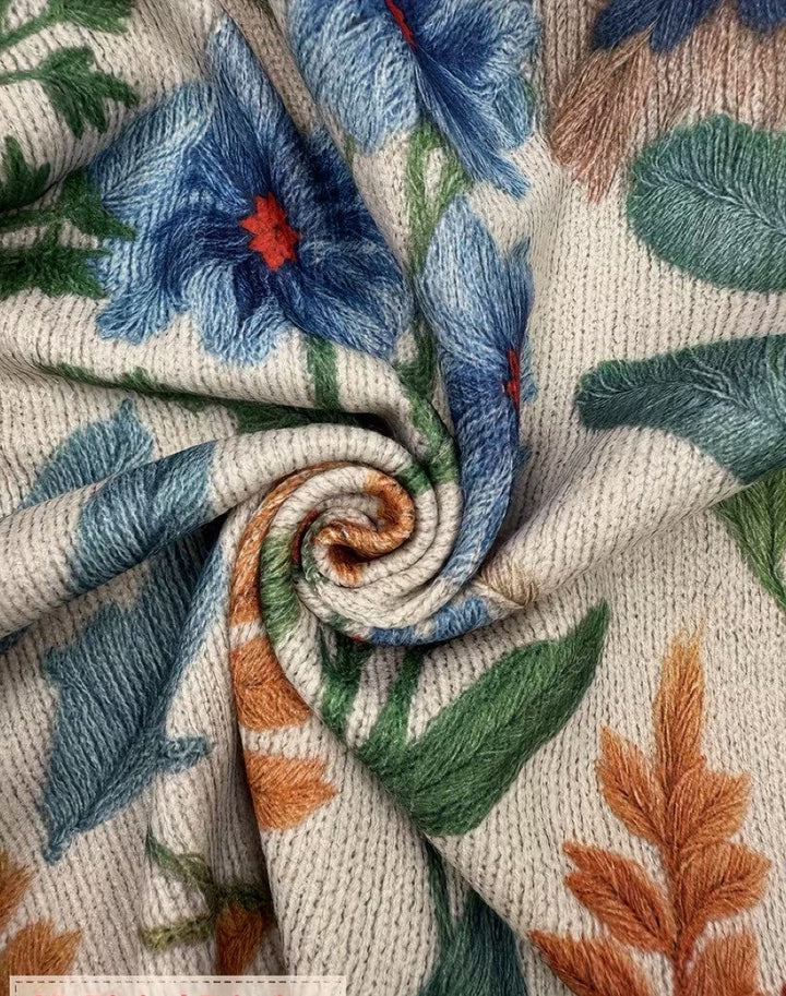 Clementine Botanical Garden Zip Cardigan
